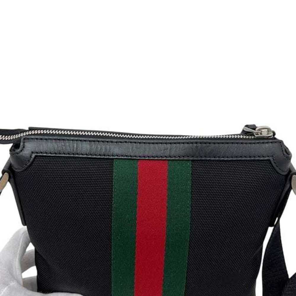 GUCCI Authentic Black Leather Shoulder Bag - Picture 11 of 11